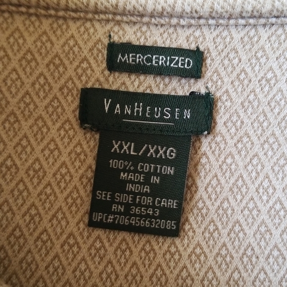 Van Heusen Mercerized Polo Shirt - Picture 6 of 6